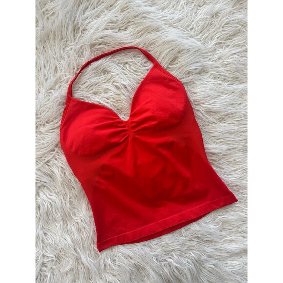 Dfyne Impact Longline Strappy Top Chilli Size Medium - Picture 4 of 8